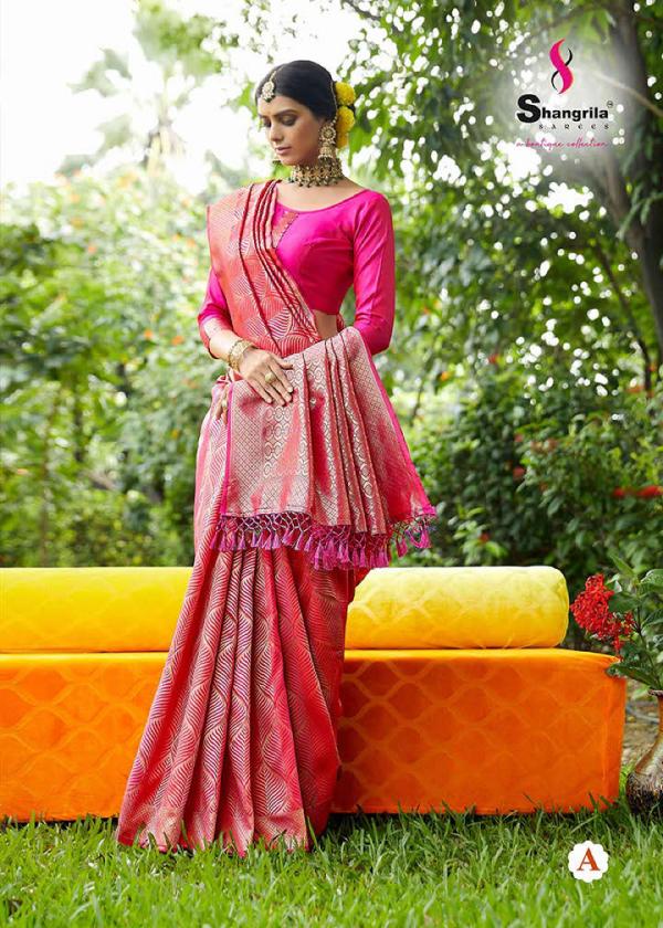 Shangrila Kumran Silk 3 Fancy  Wedding Wear Silk Saree